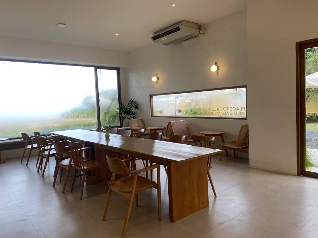 Interior of bOnnie on the beach, Cha-am in Thailand.