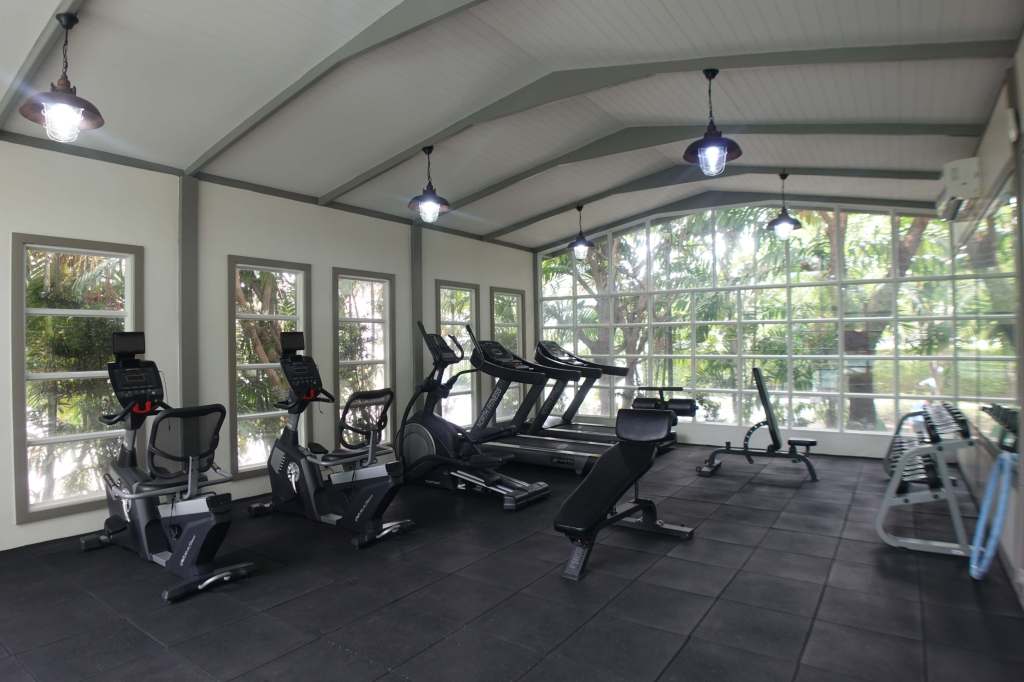 Gym at Health Land Resort & Spa, Pattaya in Thailand.