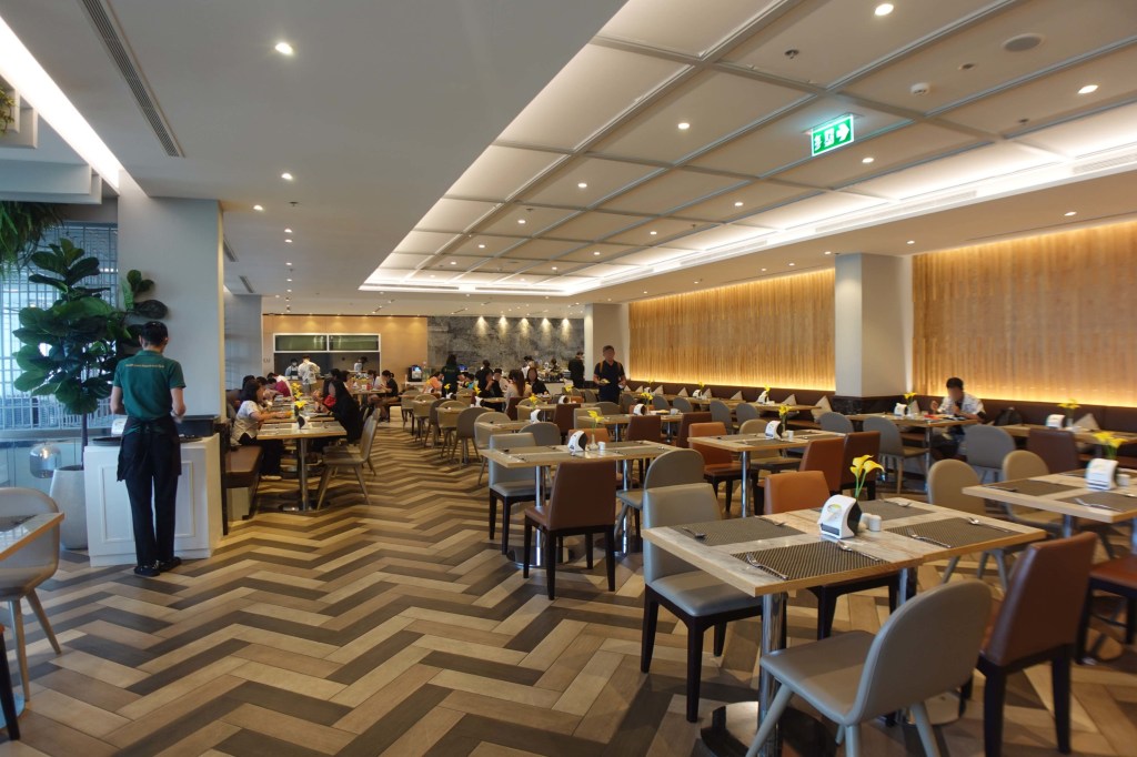 Breakfast restaurant at Health Land Resort & Spa, Pattaya in Thailand.