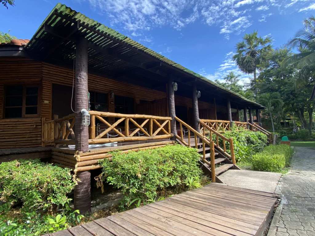 Exterior view of chalet at Regent Chalet, Cha-am in Thailand.