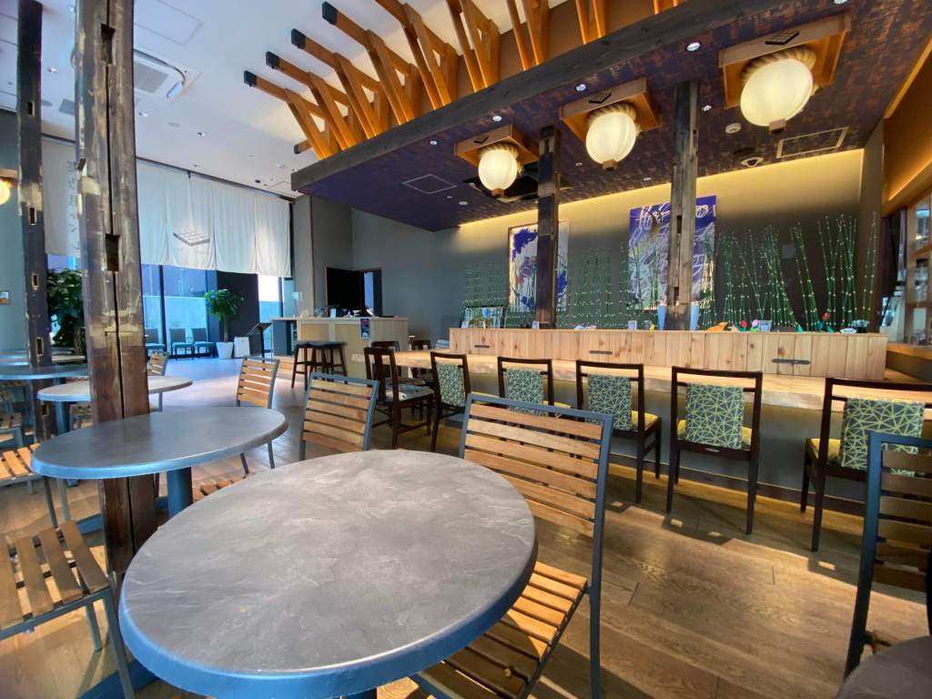 Bar of Akabane Holic Hotel, Tokyo.