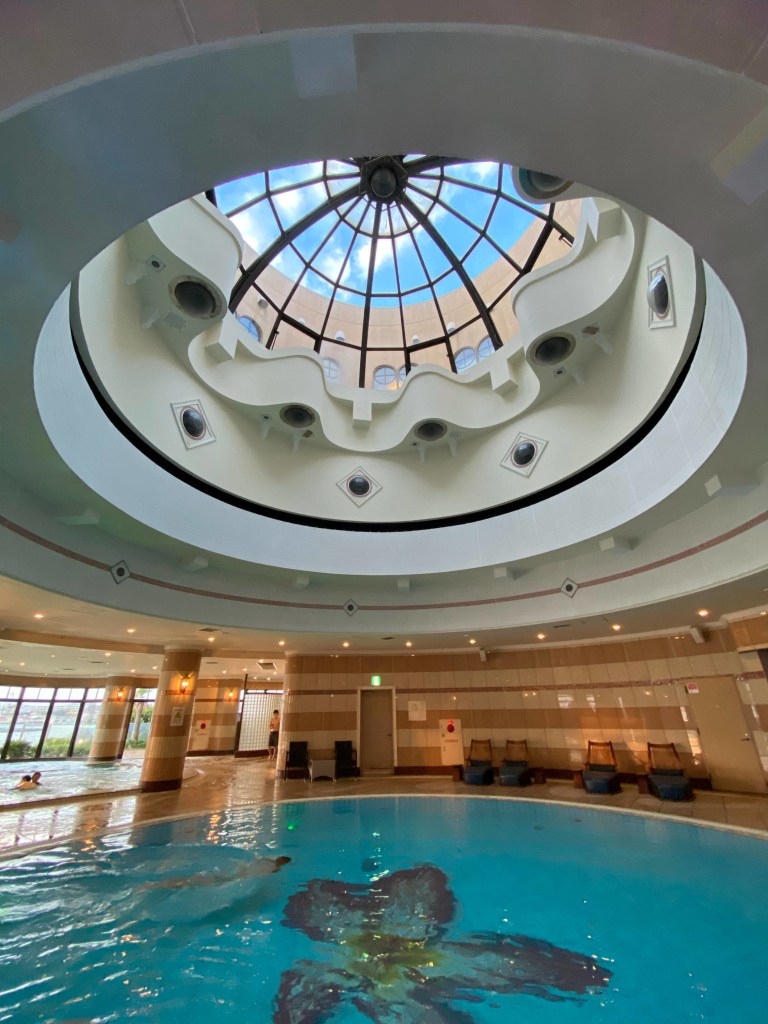 Atrium at Enoshima Island Spa.