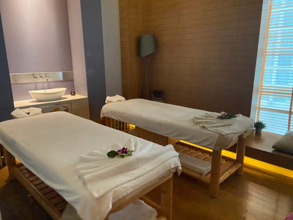 Treatment room at Tea Tree Spa at Holiday Inn Pattaya.