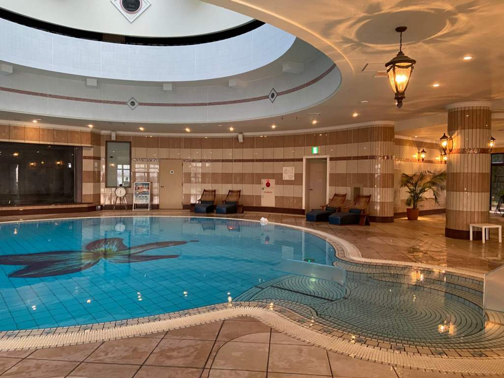 Sunlight Pool at Enoshima Island Spa.