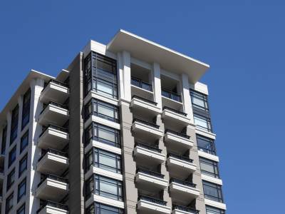 Condo block in Thailand.
