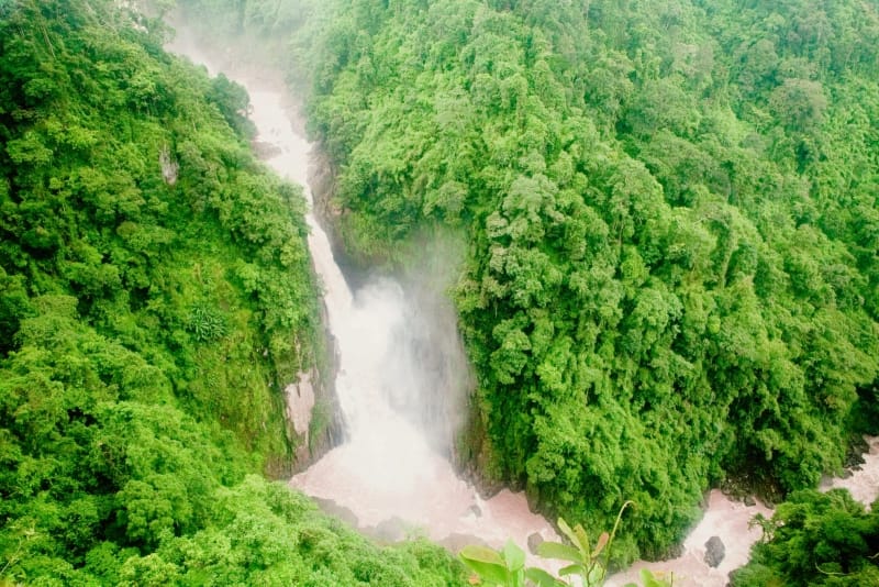Heo Narok Waterfall in Khao Yai National Park, Thailand.