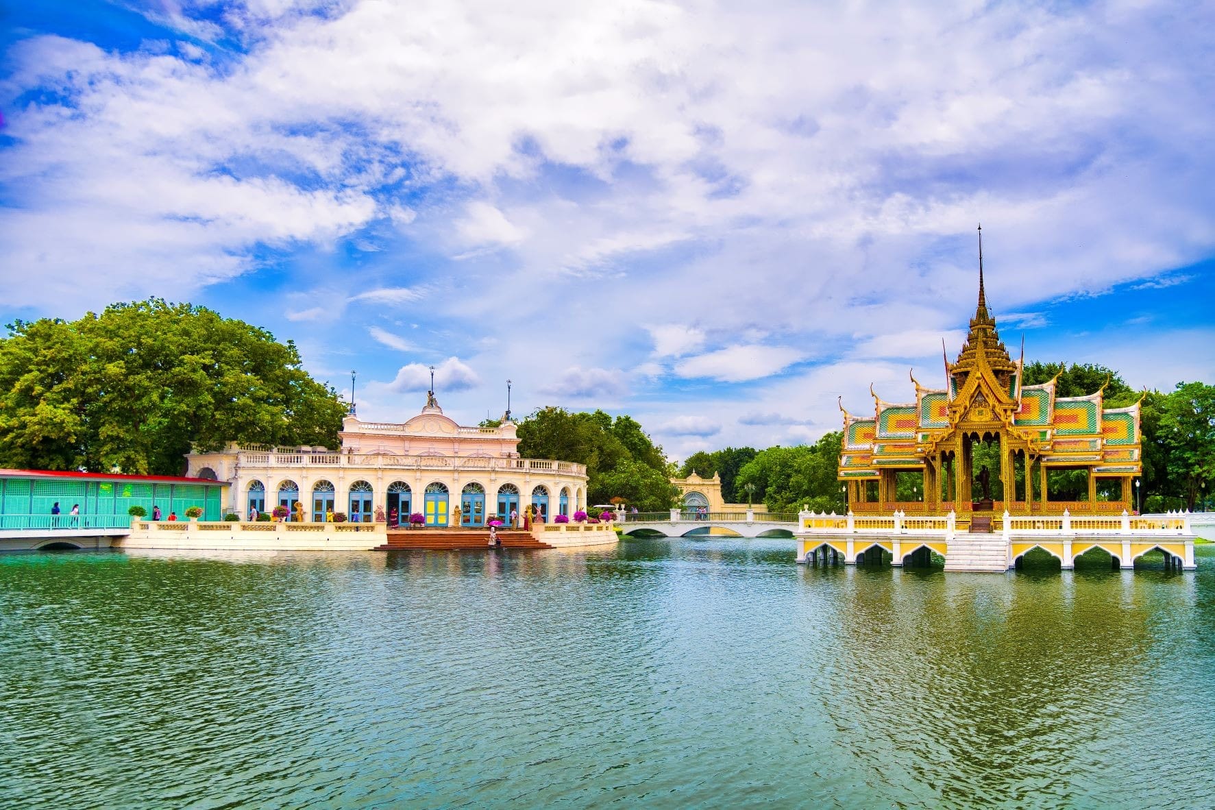 Bang Pa-in Palace in Ayutthaya, Thailand