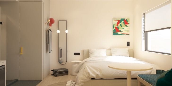 Double room at Go! Hotel Bangkok Suvarnabhumi Airport.