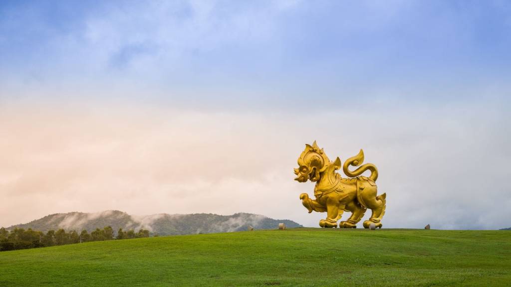 Singha Park, Chiang Rai, Thailand.