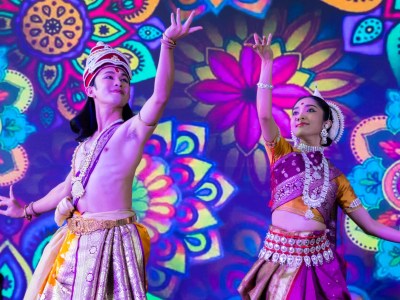Dancers at the Amazing Thailand Grand Diwali Festival 2025.