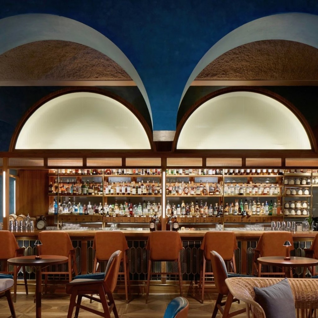 Bar at Dry Wave Cocktail Studio, Bangkok.