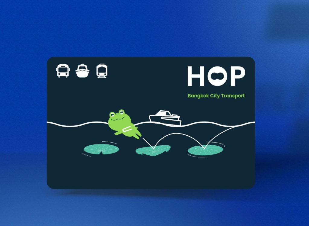 Hop card in Thailand.