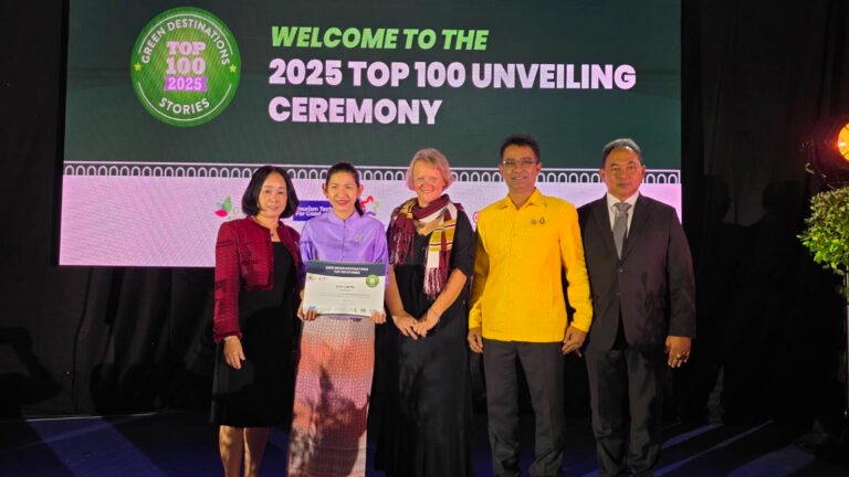 2025 Top 100 Unveiling Ceremony, Green Destinations.