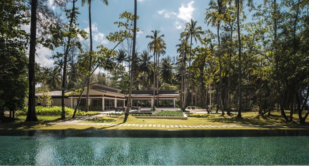 Main pool at Avani+ Khao Lak Resort in Thailand.