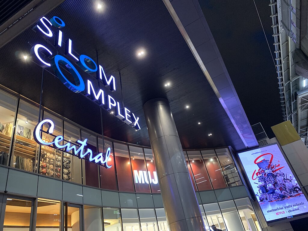 Exterior of Silom Complex in Bangkok.