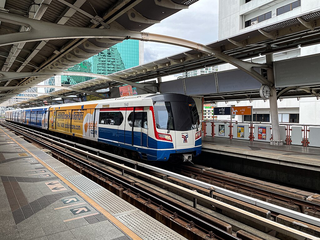 Ari BTS Station, Bangkok.