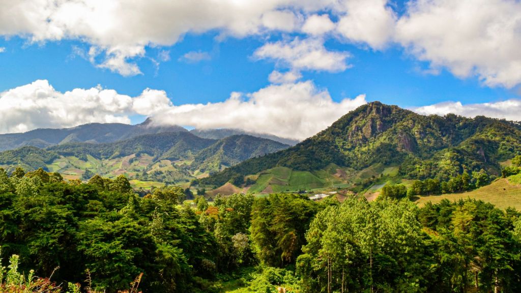 Cerro Punta in Chiriquí Province, Panama.