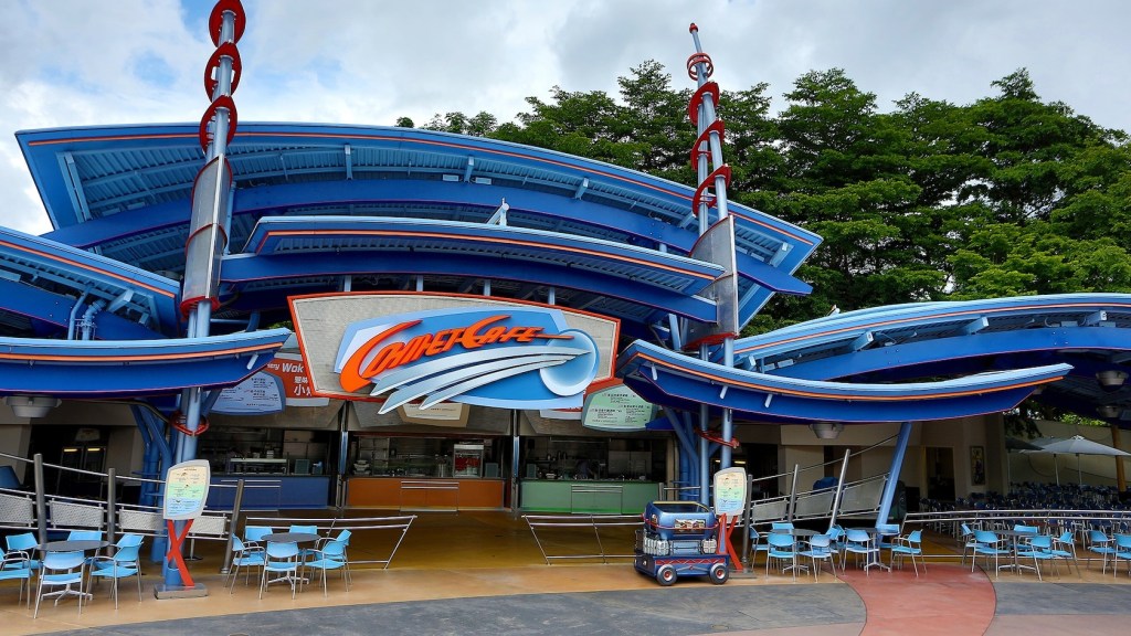 Comet Cafe at Hong Kong Disneyland.