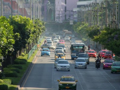 Ratchada Road in Bangkok.