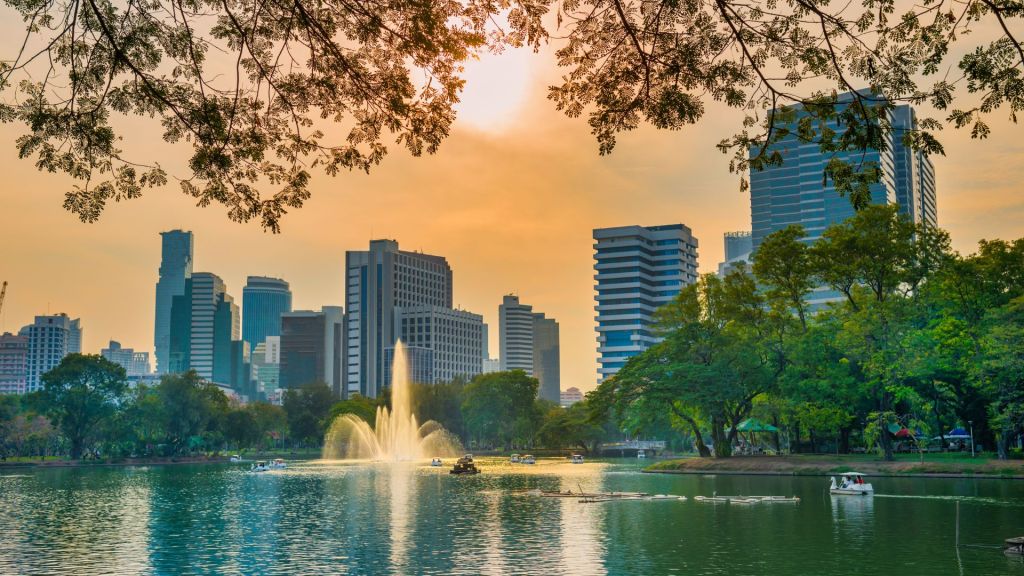 Lumphini Park, Bangkok.