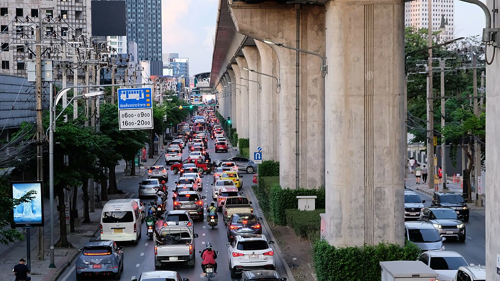 Phahonyothin Road, Bangkok.