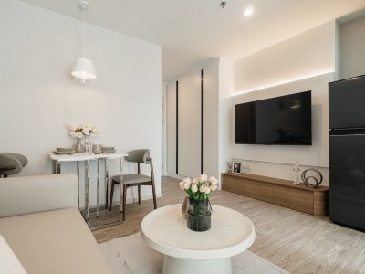 River View Condo for Rent at Regent Home Bangna – High Floor, Fully Furnished