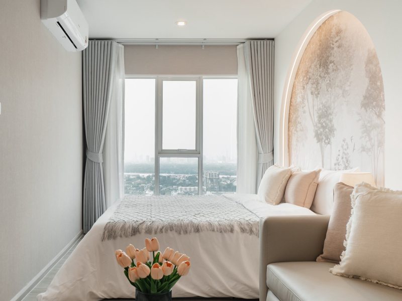 River View Condo for Rent at Regent Home Bangna – High Floor, Fully Furnished