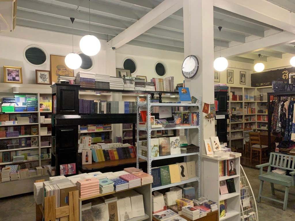 Suksit Siam bookstore in Bangkok.