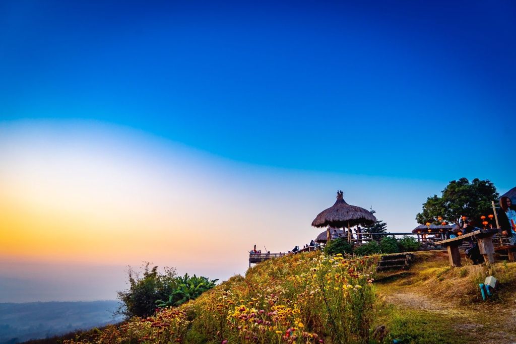 Yun Lai Viewpoint located in Pai, Thailand.