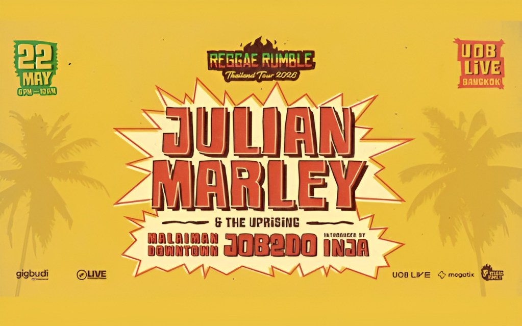 Reggae Rumble Thailand Tour 2026.