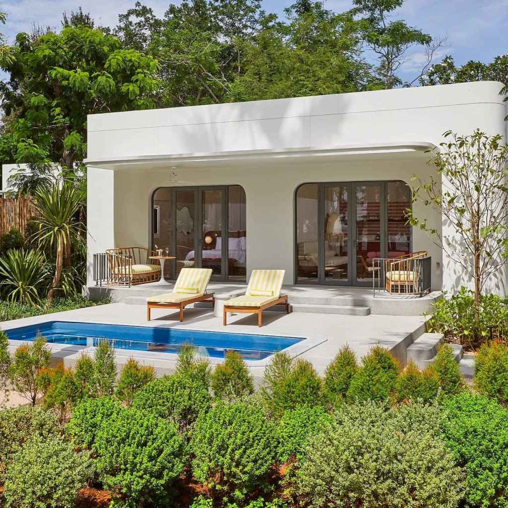 Exterior view of The Standard, Hua Hin in Thailand.