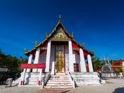 Wat Phra Mahathat in Nakhon Si Thammarat, Thailand.