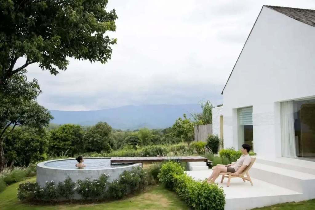 Exterior view of accommodation at Roukh Kiri Khao Yai.